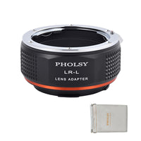 1 x RAW Customer Returns PHOLSY LR to LL Lens Adapter for Leica R LR Mount Lens and Leica L Mount Camera Body for Leica SL2, SL2-S, CL, TL2, Lumix S5, S1, BS1H, Sigma fp, fp L, Leica R-Leica l - RRP €33.99