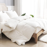 1 x RAW Customer Returns APSMILE Winter down duvet 220 x 240 cm, 100 cotton duvet, warm quilts, high-quality down and feather filling, comfort down duvet 500 gsm, soft and fluffy 220 x 240 cm, white  - RRP €139.9