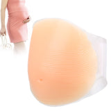 1 x RAW Customer Returns Ejoyous Fake Pregnancy Belly Fake Pregnant Belly Artificial Silicone Pregnant Woman Belly Photography Props Cosplay Costumes with 2 Shoulder Straps 2-4 Months  - RRP €97.09