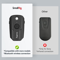 1 x RAW Customer Returns SMALLRIG Wireless Remote Control for Sony for Canon for Nikon Camera, for A7RV, A7RIV, A7RIII, A7SIII, A7III, A6700, FX3, A7C, A7CR, A7CII, ZV-E10 II, ZV-E10, R5, R5II, R6, Z50, Zfc, Z30-3902 - RRP €30.16