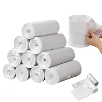 9 x RAW Customer Returns Sadocom 3L Small Garbage Bag, 300pcs, 30 35cm, Trash cans for mini table trash can, bathroom office car trash bag, food trash bag, white - RRP €147.06