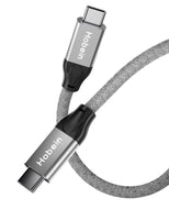 1 x RAW Customer Returns 100W USB C to USB C Cable 20Gbps USB 3.2 Gen2x2 Data Cable, PD 3.0 QC 4.0 Fast Charging Cable, 4K 60Hz Video Output for USB C Devices, Laptop, Cell Phone, Graphics Tablet, OTG, Monitor 0.5 M  - RRP €12.1