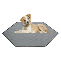 1 x Brand New HACRAHO 1 Reusable Non-Slip Washable Potty Pad with Waterproof Bottom for Dogs, Gray - RRP €16.8