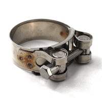 1 x RAW Customer Returns 36-39mm hose clamps stainless steel 304 pipe clamp 4 pieces  - RRP €13.9