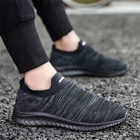 1 x RAW Customer Returns BRKVALIT Men s Women s Sneakers Mesh Gym Sneakers Casual Shoes Running Shoes Sports Shoes Black Gray EU 40 - RRP €33.12