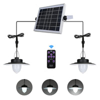 1 x RAW Customer Returns ENCOFT Solar Hanging Lamp for Outdoor Use Solar Lamps with Motion Sensor Garden Lights Solar Lights with Remote Control Pendant Light Waterproof Dimmar for Balcony Pavilion Garage Porch Cold Light - RRP €47.59