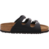 1 x RAW Customer Returns Birkenstock Florida Birko Flor, black, size 37 - RRP €94.95