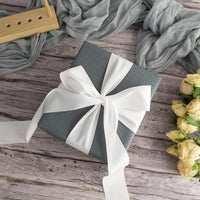 1 x RAW Customer Returns CHUQING Ribbon Beige 38mm x 22.8 M Gift Ribbon Fine Wedding Silk Ribbon Gift Wrapping Festival Ribbons,Cream Decorative Bows Ribbons - RRP €13.1