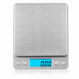 1 x RAW Customer Returns Precision scale, 2000g 0.1 digital pocket scale, gram scale, with PCS function, tare function, 6 units conversion, LCD display - RRP €10.07