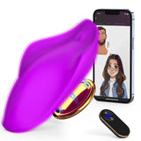 8 x Brand New Vibration for women with APP, butterfly vibrator sex toy for couples with 9 vibration modes, sex toy for women with remote control, vibrator for women clitoris stimulator sex toy purple  - RRP €161.28