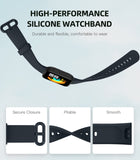 1 x RAW Customer Returns MoKo 10 Pieces Strap Compatible with Xiaomi Mi Watch Lite Redmi Watch, Soft Silicone Sport Strap Replacement Watch Band - Multicolor - RRP €19.15