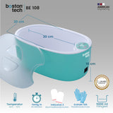 1 x RAW Customer Returns Professional Paraffin Warmer Bath for hands and feet. Thermotherapy, muscle pain, arthritis, osteoarthritis, aesthetic use and moisturizes the skin. Quick Warm-up 40 min. Capacity 5 L. BE108 Green  - RRP €69.9