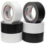 1 x RAW Customer Returns WELSTIK 48mm x 27m 3 Black 3 White Professional Grade Masking Tape Set Repair Fabric Crafts - RRP €24.4