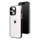 1 x RAW Customer Returns RhinoShield Crystal Clear Case Compatible with iPhone 14 Pro MAX Advanced Yellowing Resistance, High Transparency, High Protection Customizable Phone Case - Black - RRP €37.99