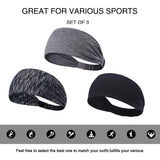 1 x RAW Customer Returns Women Sports Headband 4 Pieces Anti Slip Elastic Sports Headband Sports Wicking Headband Women Sweatband Absorbing Moisture for Yoga Pilates Dancing Running Cycling Fitness Exercise Style 4  - RRP €10.52