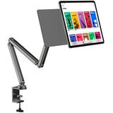 1 x RAW Customer Returns KU XIU Magnetic iPad Pro 12.9 Stand, Foldable Arm Holder for Working and Drawing, Multi-Angle Adjustable Premium Portable iPad Stand Only for iPad Air 13 M2 2024 ,iPad Pro 12.9 3 4 5 6 - RRP €121.0