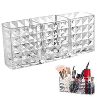 3 x Brand New Wuzdy makeup brush holder, organizer for cosmetic brushes, make-up brush holder, cosmetic organizer make-up, for make-up brushes, lipsticks, eyeliner, eyebrow pencil organiser - RRP €61.2