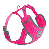 24 x Brand New ThinkPet Breathable Soft Air Mesh Reflective Dog Harness XL Neon Rosary - RRP €844.32