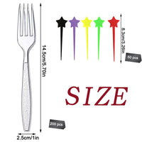 13 x Brand New 250 pieces of plastic cutlery, plastic cutlery, plastic forks, plastic fork, plastic cutlery, party cutlery, black plastic fork, reusable cake forks, plastic cutlery for family celebrations, outdoor dinner - RRP €123.11