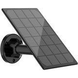 1 x RAW Customer Returns LCLCTEK Solar Panel for Security Camera, Wireless Compatible with DC 5V Rechargeable Battary Powered Security Camera USB-C Port  - RRP €16.0