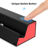 1 x RAW Customer Returns HEIYING Switch Charging Station for Switch Switch Lite Switch OLED, Type C Port Portable Switch Dock Stand Replacement for Official Switch Dock. - RRP €17.14