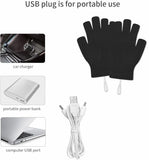 54 x Brand New Rakiuty Unisex USB Handschuhe, Winter Heating Gloves, Heizung Stricken Handschuhe, USB-Beheizte Handschuhe F r Warme H nde Warm, Zum Arbeiten Am Laptop, Fingerlos und F ustlinge, Noir - RRP €1231.2