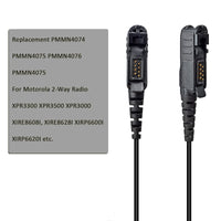 1 x RAW Customer Returns HYS radio headset compatible with Motorola Radio DP2000 DP2400 DP3441 DEP550 DEP570 XPR3300 MTP3250 XiR P6600 Walkie Talkie with microphone 1 piece 2 earplugs L R  - RRP €39.36