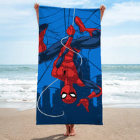 1 x RAW Customer Returns Jay Franco Marvel Spiderman Hello Neighbors 71cm x 147cm Beach Towel made from 100 Cotton Terry Cloth - RRP €19.99