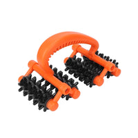 1 x RAW Customer Returns Manual massage roller, back massage roller for muscle relaxation, promotes blood circulation in the body for acupuncture point meridian massage - RRP €19.81