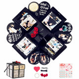 1 x RAW Customer Returns YITHINC Surprise Box with Photos, Explosive, Original DIY Ideas, Valentine s Day Gift for Women and Men - RRP €14.11