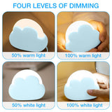 1 x RAW Customer Returns Mineup night light baby nursing light, LED night light children, night light cloud, USB night light dimmable night light baby, cloud shape baby night light nursing light baby Easter gift for baby room, blue - RRP €9.49