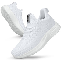 1 x RAW Customer Returns Feethit Women s Running Shoes Trainers Sports Shoes Trainers Lightweight Breathable Rubber Soles White 37 - RRP €29.95