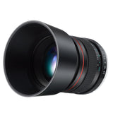 1 x RAW Customer Returns JINTU 85mm F1.8 Full Frame Manual Medium Telephoto Portrait Lens Compatible with Canon EOS EF Mount Digital SLR Cameras T8i T7i T7 T6 T6s T6i T3i T2i T5i SL3 SL2 4000D 77D 5D Mark IV 6D II - RRP €129.02