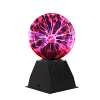 1 x RAW Customer Returns 6 Inch Plasma Ball, 15CM Magic Plasma Lamp, Touch and Sound Sensitive Plasma Ball Light for Kids Gifts Toy Decorations, Red Light - RRP €35.39