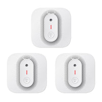 1 x RAW Customer Returns X-Sense wireless networkable smoke detector WLAN, fire alarm with voice output alarm and location, replaceable battery, transmission range of 500 m, XP02S-MR, 3 pieces - RRP €63.52