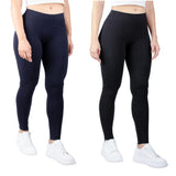 1 x RAW Customer Returns MAGIC SELECT 2X Basic Long Legging in Cotton. Capri trousers. Women s Elastic Leggings - RRP €18.98