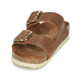 1 x RAW Customer Returns BIRKENSTOCK Women s Arizona Big Buckle Peep-toe Sandals, Brown antique brown , 37 EU - RRP €135.92