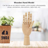 1 x RAW Customer Returns 01 Hand figure, hand model, artist doll for drawing sketching - RRP €20.4