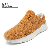 1 x Brand New CAIQDM Women s Winter Sneakers Warm Fashion Sneakers Outdoor Plush Sports Shoes Walking Running Shoes Casual Shoes Comfortable Soft Brown 39 EU - RRP €60.0