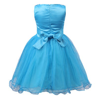 1 x RAW Customer Returns JerrisApparel Little Girl Sequin Flower Wedding Banquet Party Child Dress 8 Years, Blue  - RRP €24.99