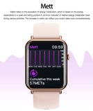 1 x RAW Customer Returns Fitness watch smartwatch pedometer watch, 1.69 inch touchscreen, sports watch heart rate monitor with blood pressure measurement, fitness tracker sleep analysis, smart watch women s watch for Android IOS rose gold - RRP €49.99