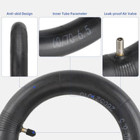 1 x RAW Customer Returns VOLOHAS 60 70-6.5 Electric Scooter Inner Tube 10 Inch Double Strength Inner Tube for Segway Ninebot Max G30 Series Front Rear E-Scooter Inner Tire Replacement Electric Scooter Puncture and Abrasion Resistant  - RRP €18.05