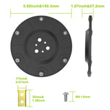 1 x RAW Customer Returns Evenlinkics robotic lawn mower accessories-6 lawn squeegees, robotic lawn mower blade discs, compatible with Worx S M up to 2020 , Landxcape, Kress and Einhell robotic lawn mowers. - RRP €24.19