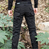 1 x RAW Customer Returns HANSTRONG GEAR H World EU Military Army Tactical Airsoft Paintball Shooting Pants Mens Combat Trousers with Knee Pads, Black - RRP €40.98