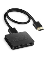 22 x RAW Customer Returns HDMI Splitter with 3.3Ft HDMI Cable, 4K HDMI Splitter 1 in 2 Out Simultaneously for Duplicate Monitors Mirror Only, HDMI Splitter 1 in 2 Out, HDMI Splitter 1 to 2 Full HD for Xbox, PS4, PS3, Roku - RRP €366.96