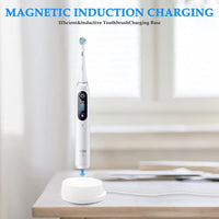 1 x RAW Customer Returns Electric Toothbrush Charging Station Compatible with Oral B IO Series 7 Series 8 Series 9, Magnetic Travel Charging Station for iO7 iO8 iO9 Model 3768 Power Adapter Plug - RRP €20.16