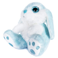 1 x RAW Customer Returns My OLi 8 Easter Bunny Plush Rabbit Floppy Ear Sitting Bunny Stuffed Toy Gray Easter Gifts for Babies Kids Boys Girls - RRP €17.14