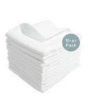 1 x RAW Customer Returns kindsgard muslin nappies white 70 x 70 cm - pack of 10 - 100 cotton - muslin cloths baby - cotton nappies - perfect for baby s initial equipment - RRP €20.06