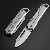 1 x RAW Customer Returns Kryvex Folding Knife Pocket Knife, D2 Blade Small Knife, Mini Sharp Folding Knife, EDC Knife for Outdoor Camping - RRP €13.99