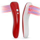 1 x RAW Customer Returns KTS hair growth laser comb, accelerate hair growth, blue and red light lamp improves hair growth system, vibration massage to stimulate the scalp to accelerate hair growth - RRP €42.6